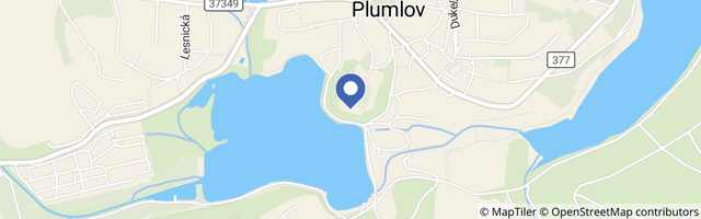 Mapa - Zámek Plumlov