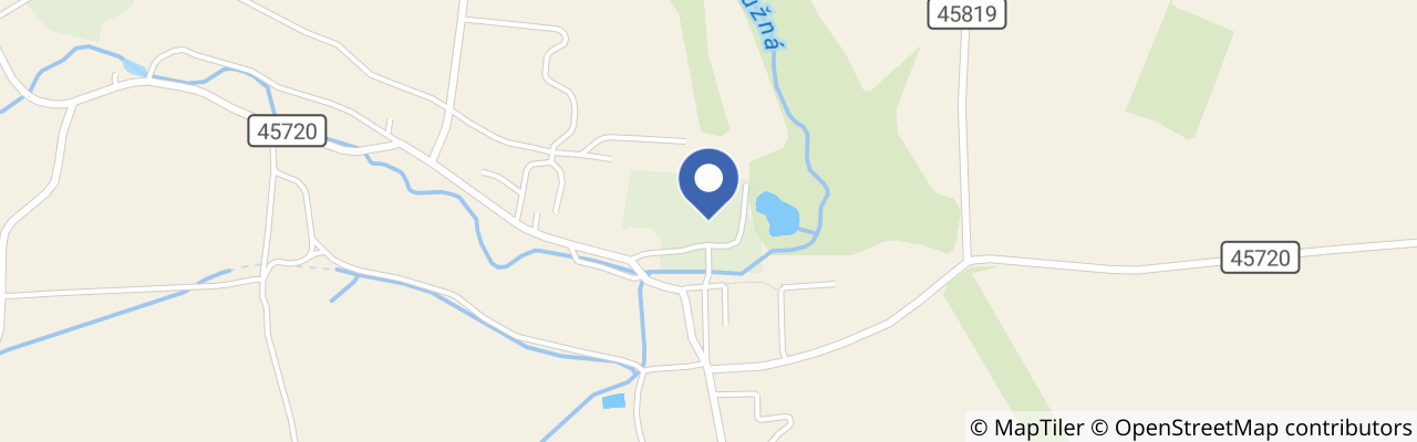 Mapa - Zámek Slezské Rudoltice