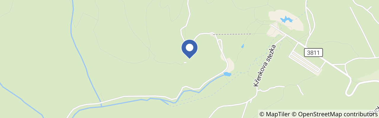 Mapa - Zřícenina hradu Blansek