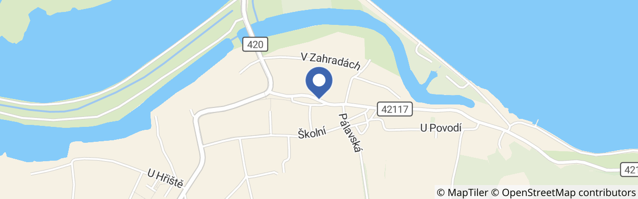 Mapa - Život pod Pálavou