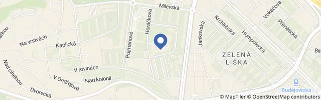 Mapa - Sportovní příměstské tábory Praha, Plzeň a další města - PJZŠ Horáčkova