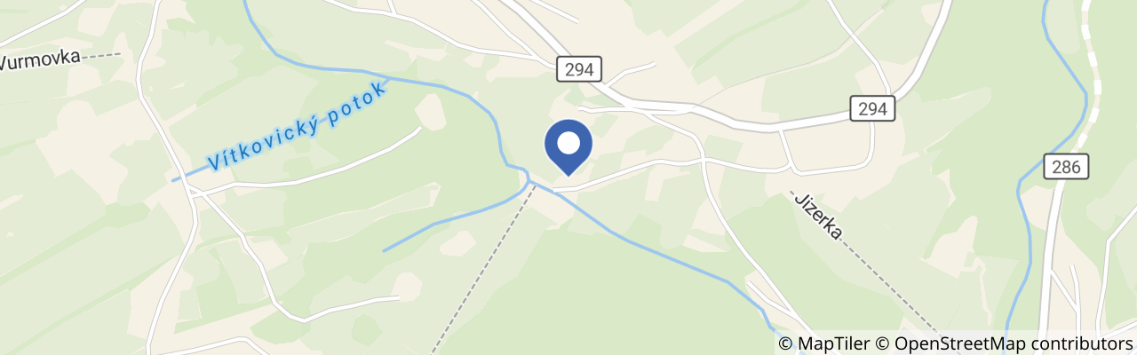 Mapa - Ski areál Aldrov