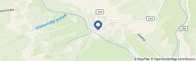 Mapa - Ski areál Aldrov