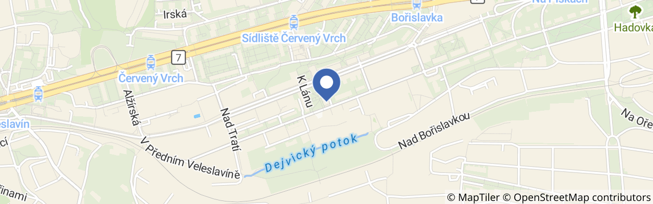 Mapa - Čokolaterie - Vokovice – TRVALE UZAVŘENO