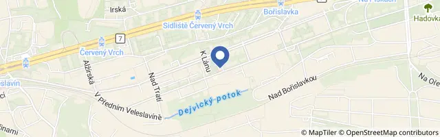 Mapa - Čokolaterie - Vokovice – TRVALE UZAVŘENO