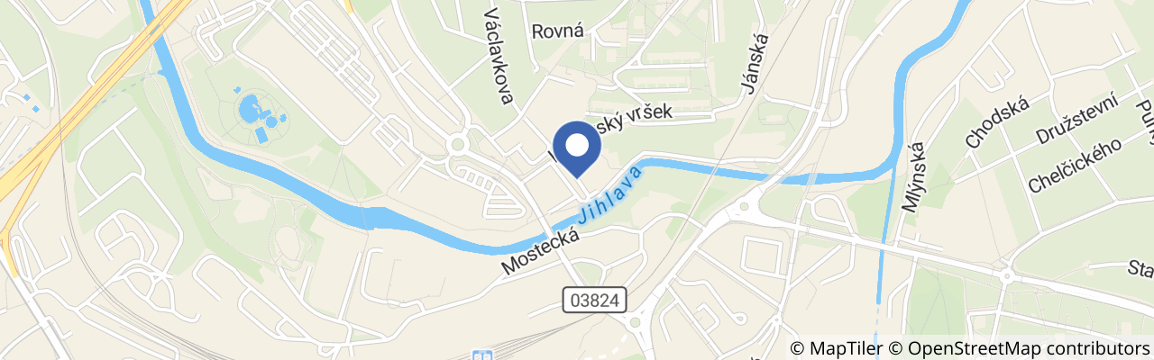 Mapa - Robinson Jihlava