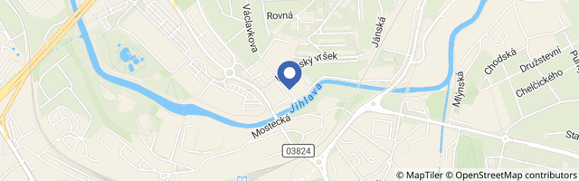 Mapa - Robinson Jihlava