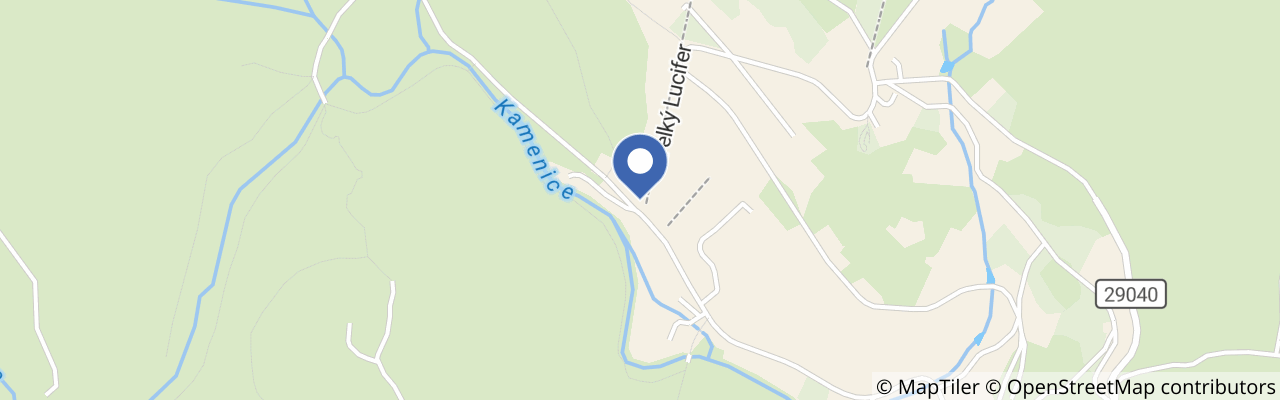 Mapa - Ski areál Lucifer - Josefův důl