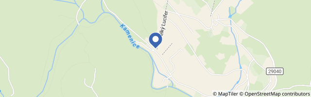 Mapa - Ski areál Lucifer - Josefův důl