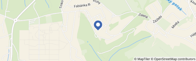 Mapa - Filmový uzel Zlín