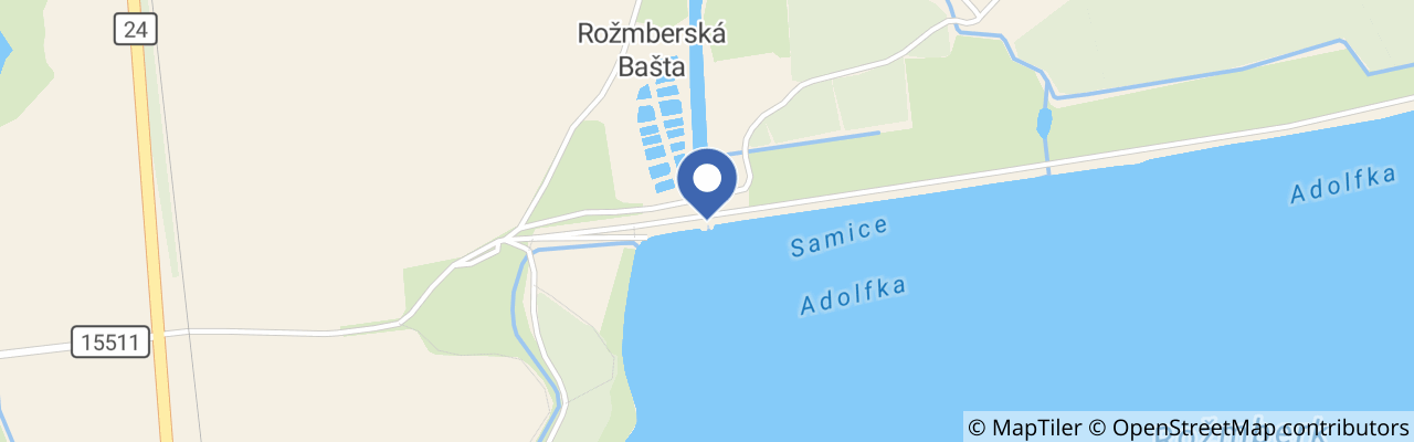 Mapa - Stezka údolím Lužnice