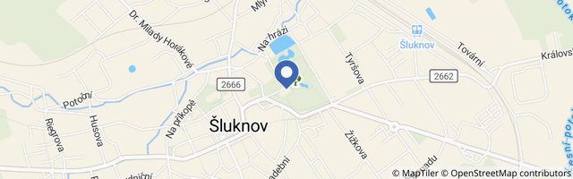 Mapa - Zámek Šluknov