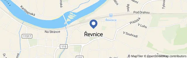 Mapa - Kavárna Městečko