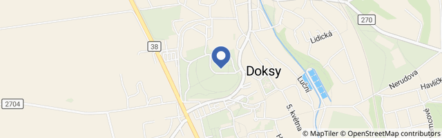 Mapa - Muzeum Čtyřlístku