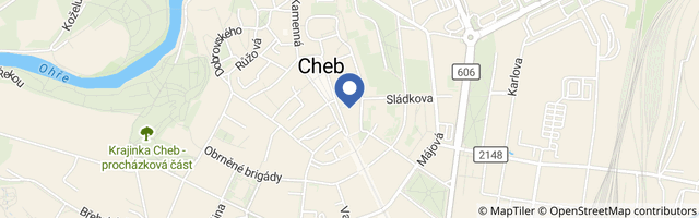 Mapa - Retromuzeum Cheb