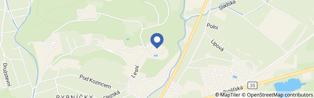 Mapa - Ibis Styles Rožnov pod Radhoštěm