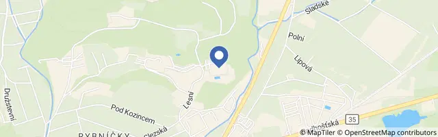 Mapa - Ibis Styles Rožnov pod Radhoštěm