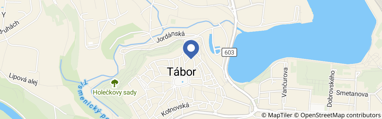 Mapa - Muzeum Lega Tábor