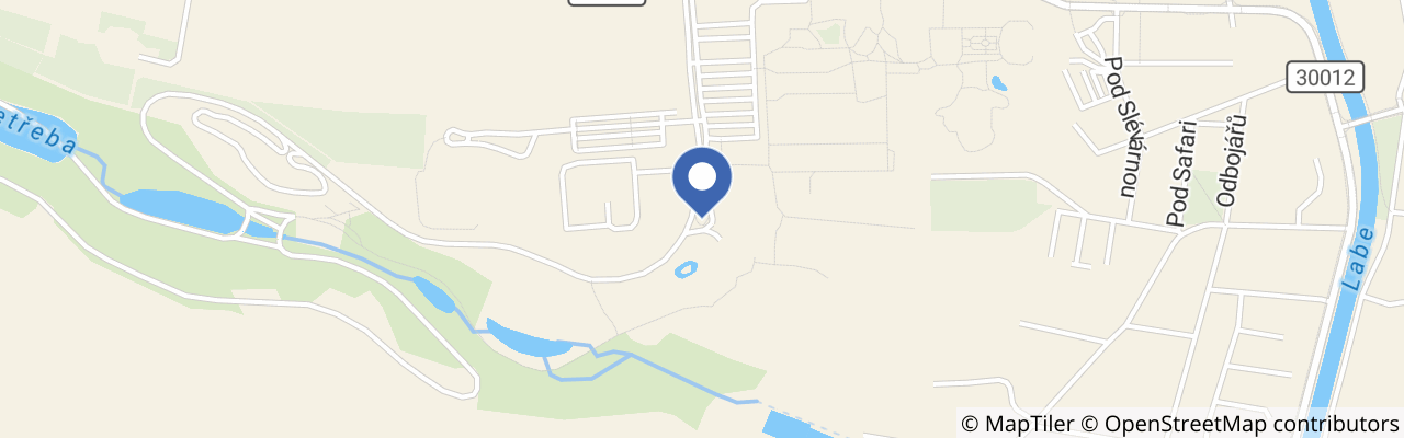 Mapa - Safari Park Dvůr Králové