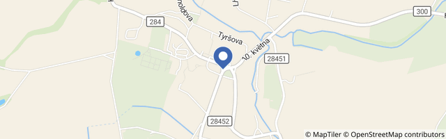 Mapa - Naučná stezka K.J.Erbena