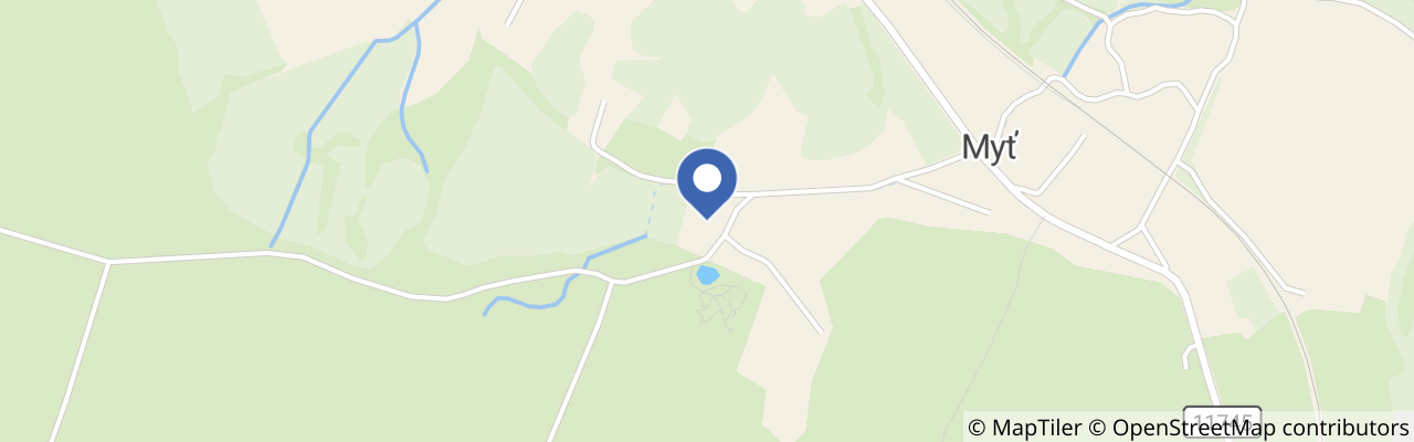 Mapa - Ždírecká zoo