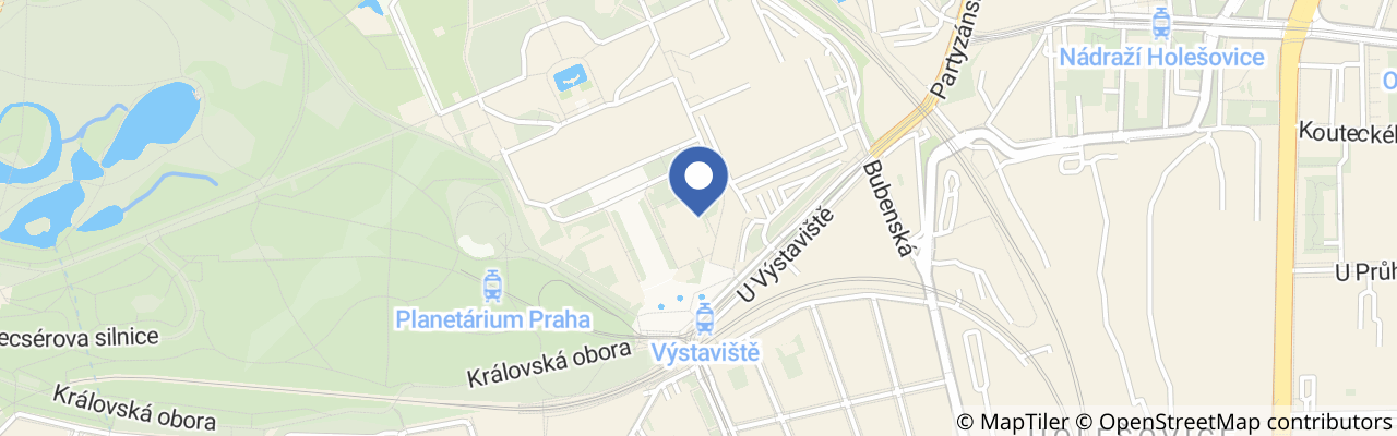 Mapa - Mořský svět Praha