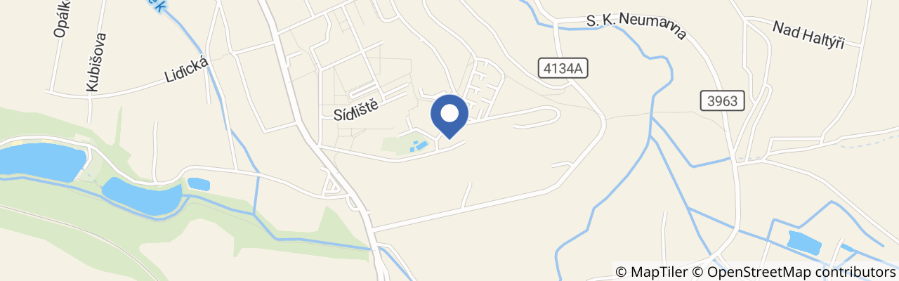 Mapa - Hotel Rokiten