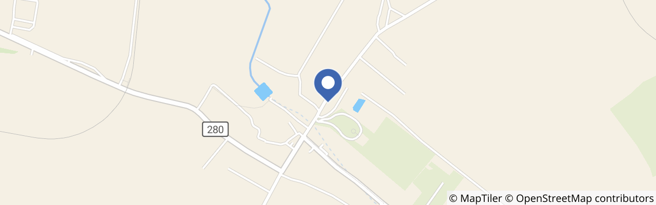 Mapa - Středověká krčma Dětenice