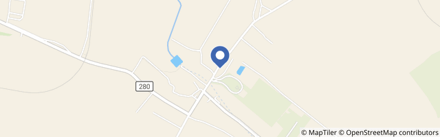 Mapa - Středověká krčma Dětenice