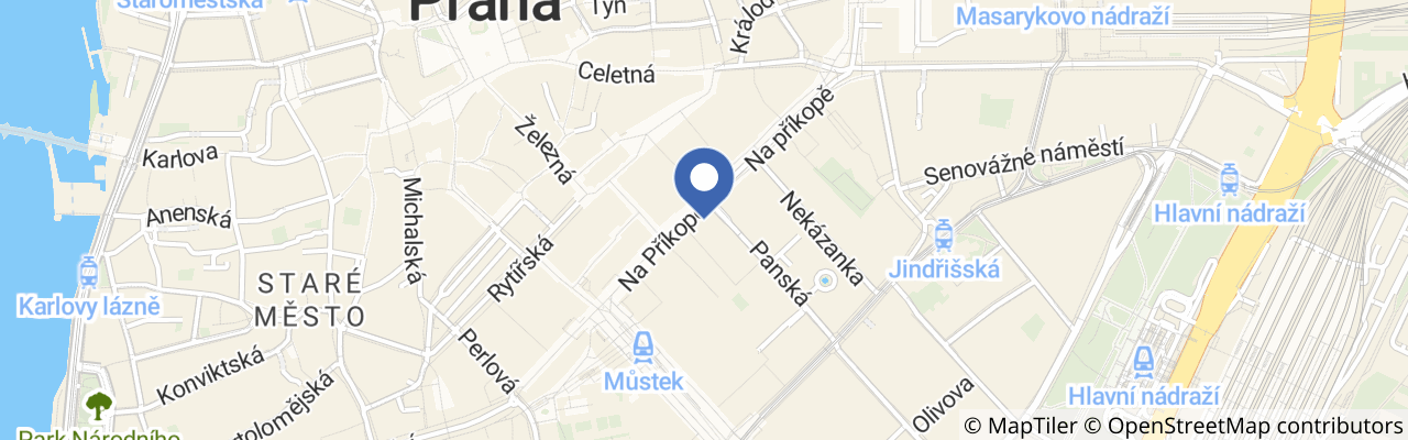 Mapa - PAPILIONIA - Motýlí Dům