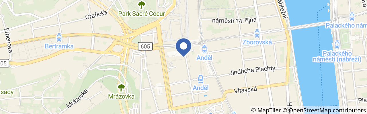 Mapa - Království železnic