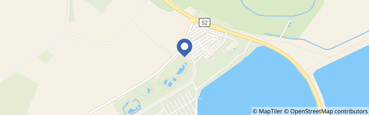 Mapa - Aqualand Moravia