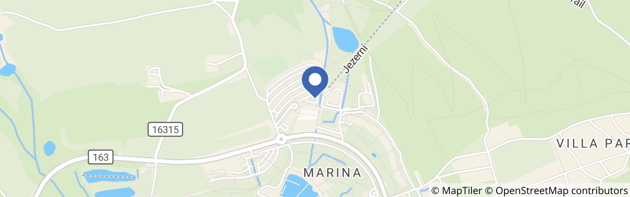 Mapa - Ski areál Lipno