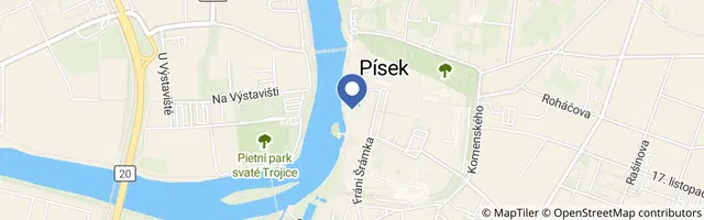 Mapa - Sladovna