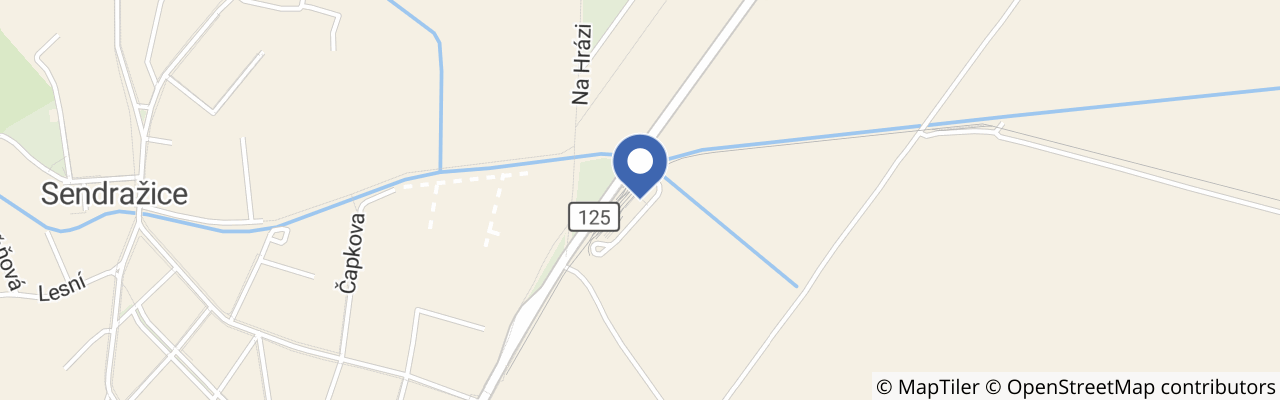 Mapa - Kolínská řepařská drážka