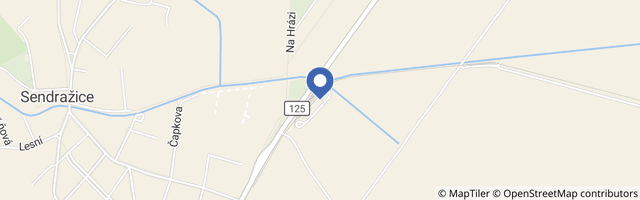 Mapa - Kolínská řepařská drážka