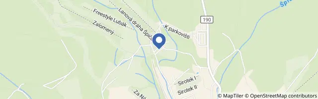 Mapa - Ski&Bike Špičák