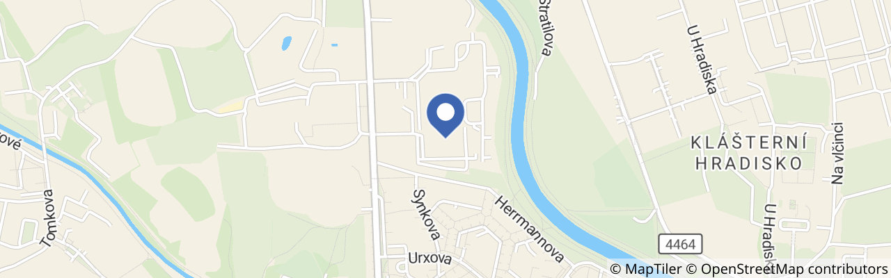 Mapa - Krokodýlek Olomouc