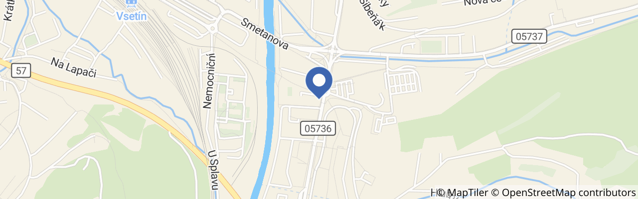 Mapa - Dětská Džungle Vsetín