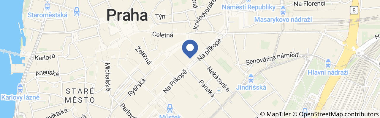 Mapa - Činnost ukončena - Skleněný labyrint