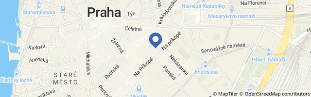 Mapa - Činnost ukončena - Skleněný labyrint