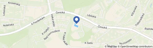 Mapa - Aquacentrum Šutka
