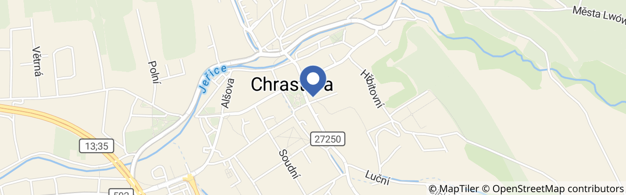 Mapa - Penzion Gloria