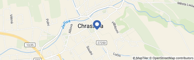 Mapa - Penzion Gloria