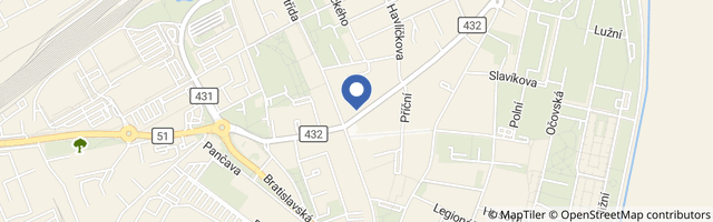 Mapa - Dětské hřiště Bambino