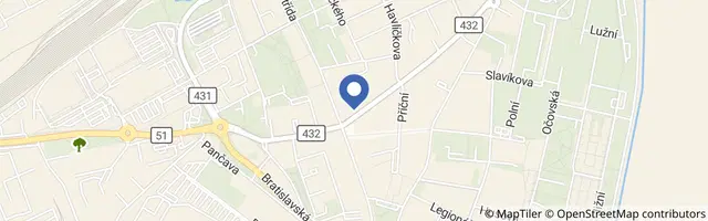 Mapa - Dětské hřiště Bambino