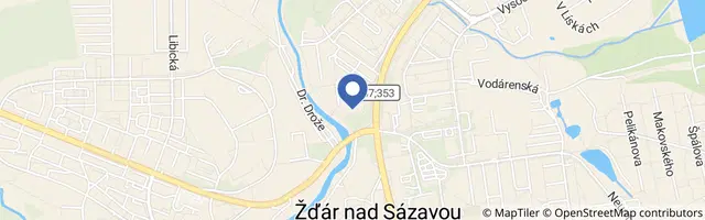 Mapa - Modelové Království Žďár