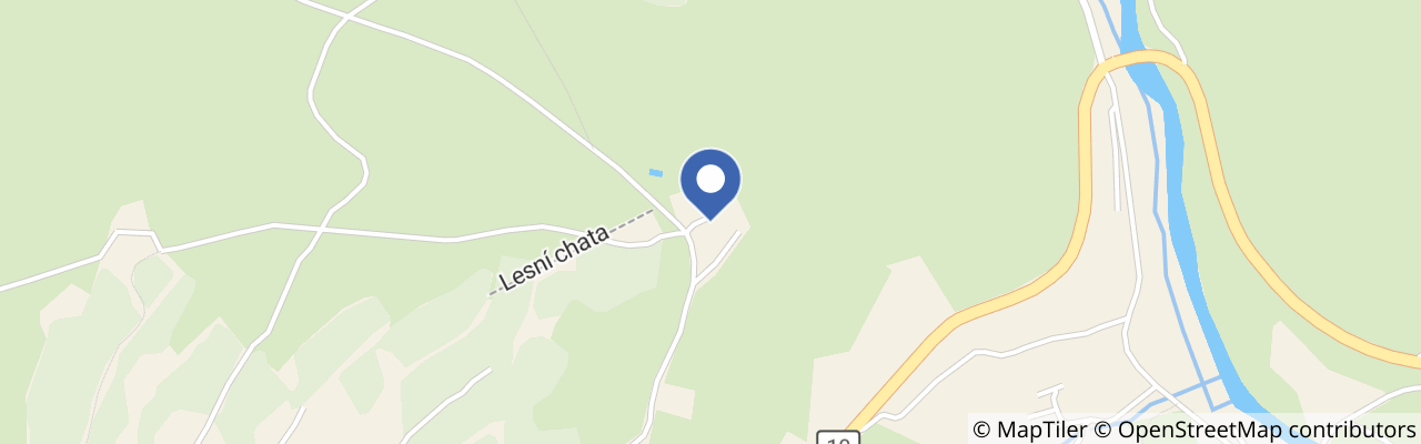 Mapa - Hotel Lesní Chata