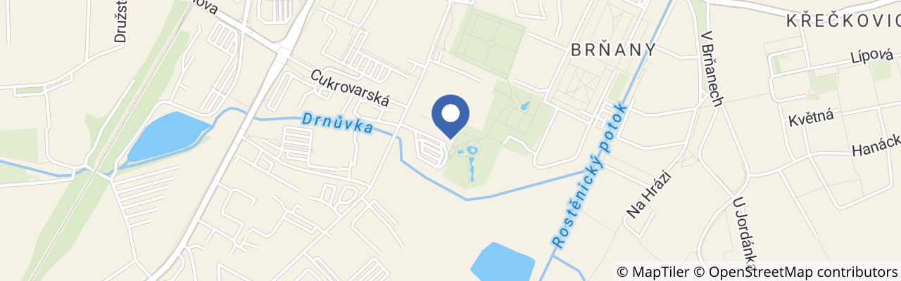 Mapa - Zoo Park Vyškov