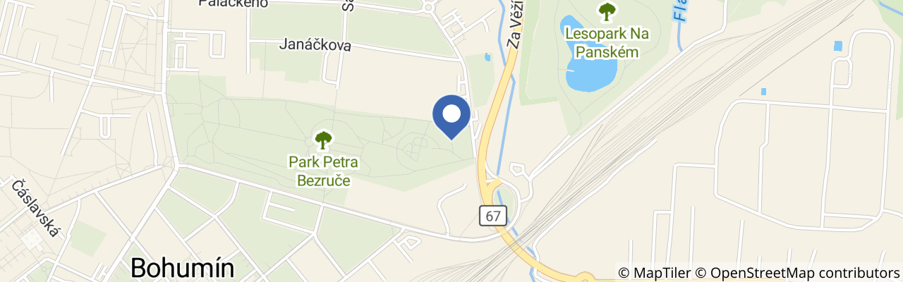 Mapa - Mauglího stezka